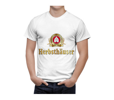 Herbstäuser Beer White T-Shirt Herbstäuser Beer White T-Shirt