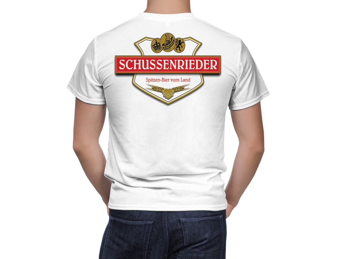 Schussenrieder Weiß T-Shirt, BEER-SHIRT--7