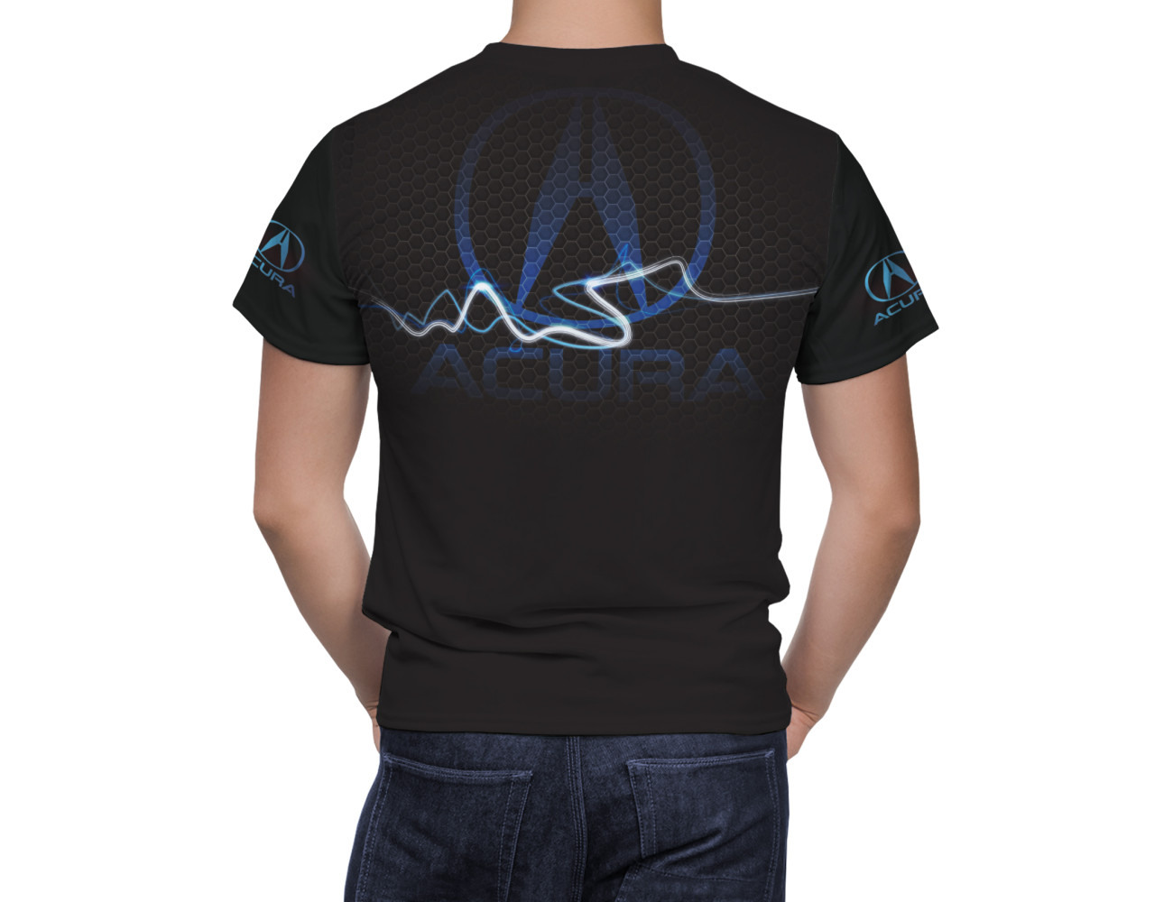 Acura Black T-Shirt, ABTs--3958