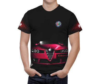 Alfa Romeo Black T-Shirt