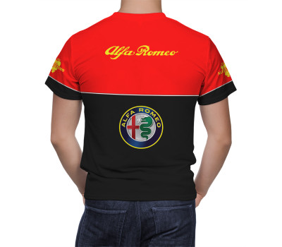 Alfa Romeo Black Red T-Shirt