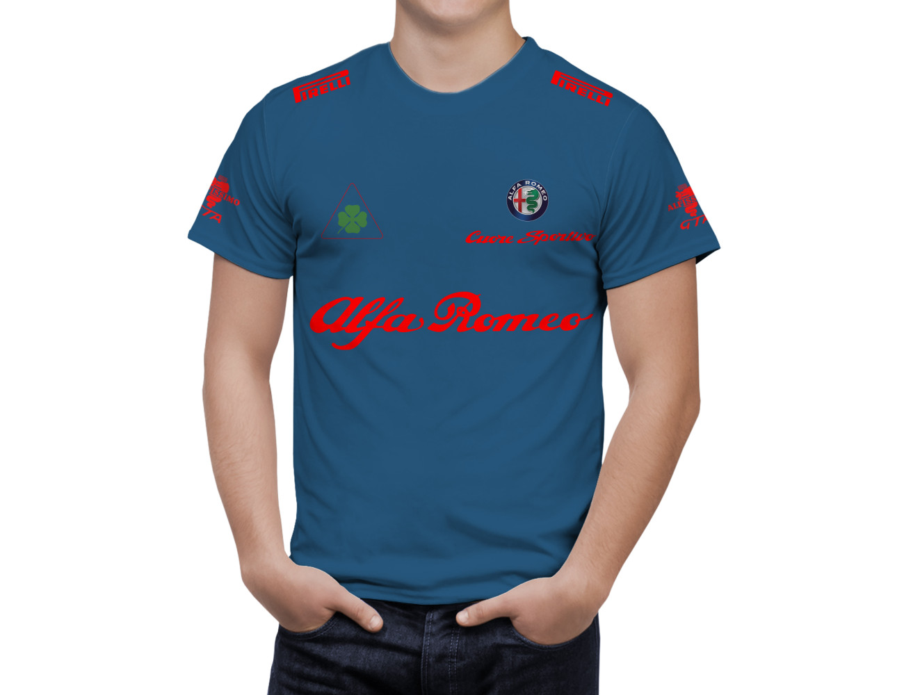 Alfa Romeo Blue T-Shirt