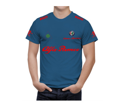 Alfa Romeo Blau T-Shirt