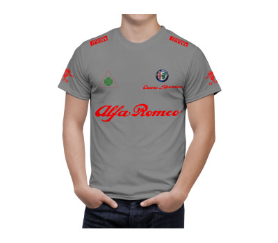 Alfa Romeo Grau T-Shirt