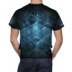 Audi Schwarz Blau Eyes T-Shirt