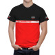 Audi Quattro Schwarz Rot T-Shirt