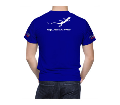 Audi Blau Rot Umbro T-Shirt