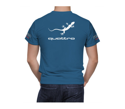 Audi Blau T-Shirt