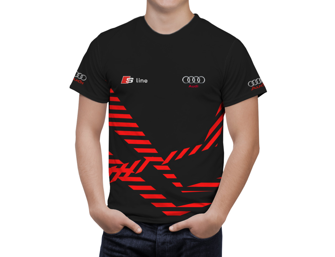 Audi S Line Black T-Shirt