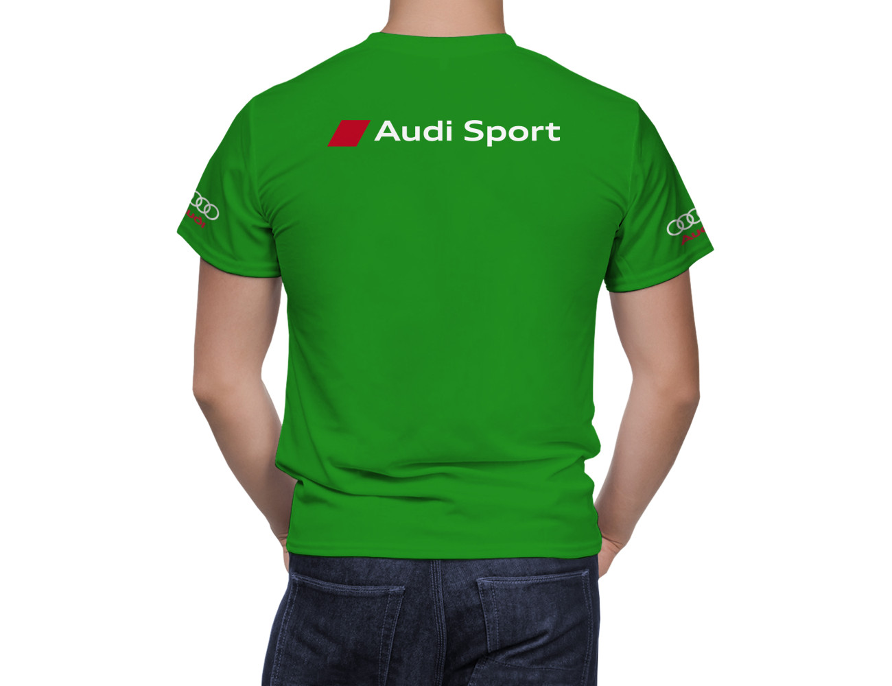 Audi Sport Grün T-Shirt