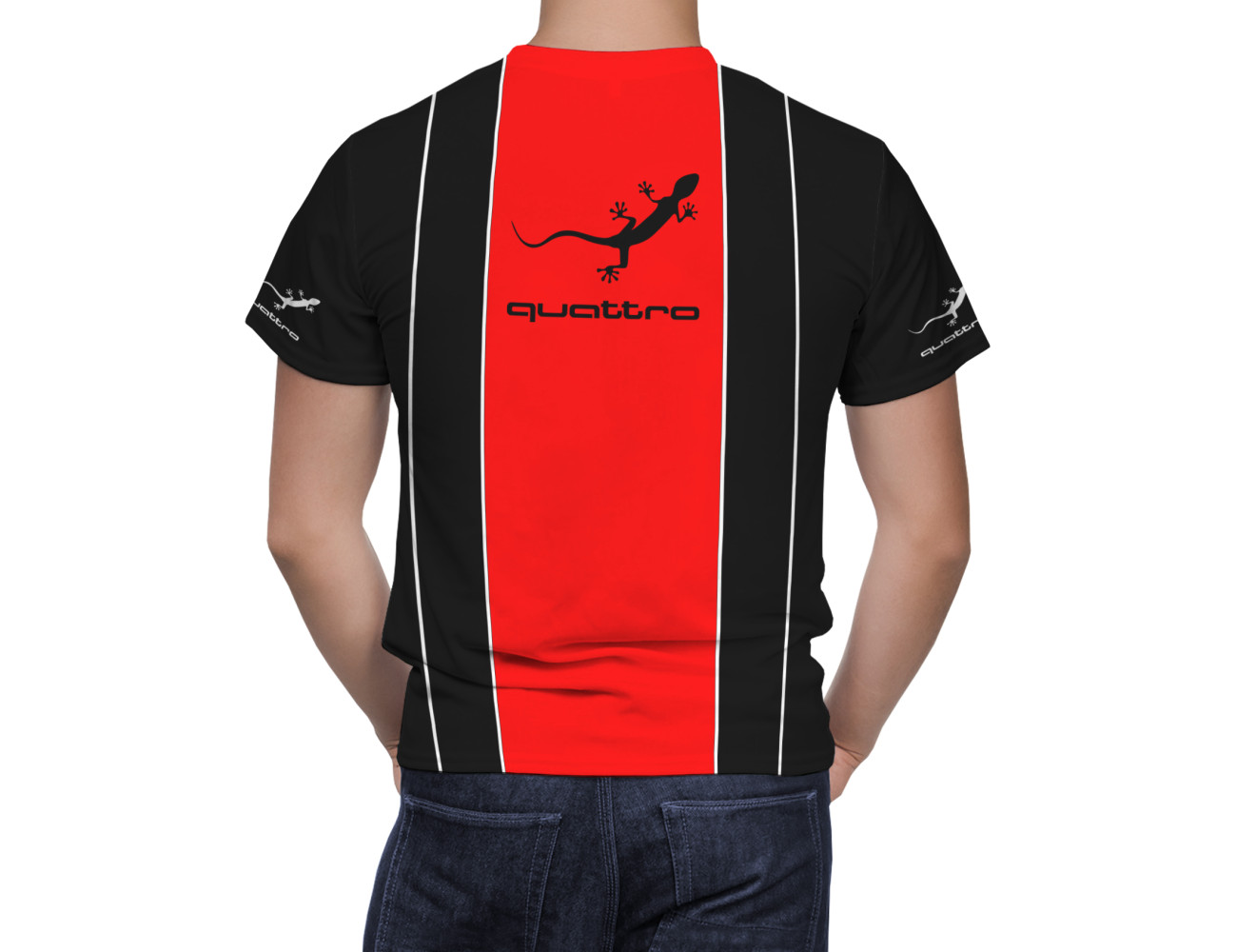 Audi Black Red T-Shirt