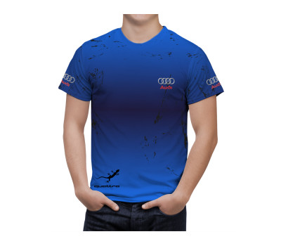 Audi Blau Overflowing T-Shirt
