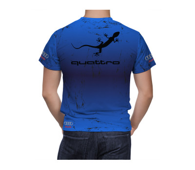 Audi Blau Overflowing T-Shirt