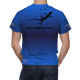 Audi Blau Overflowing T-Shirt