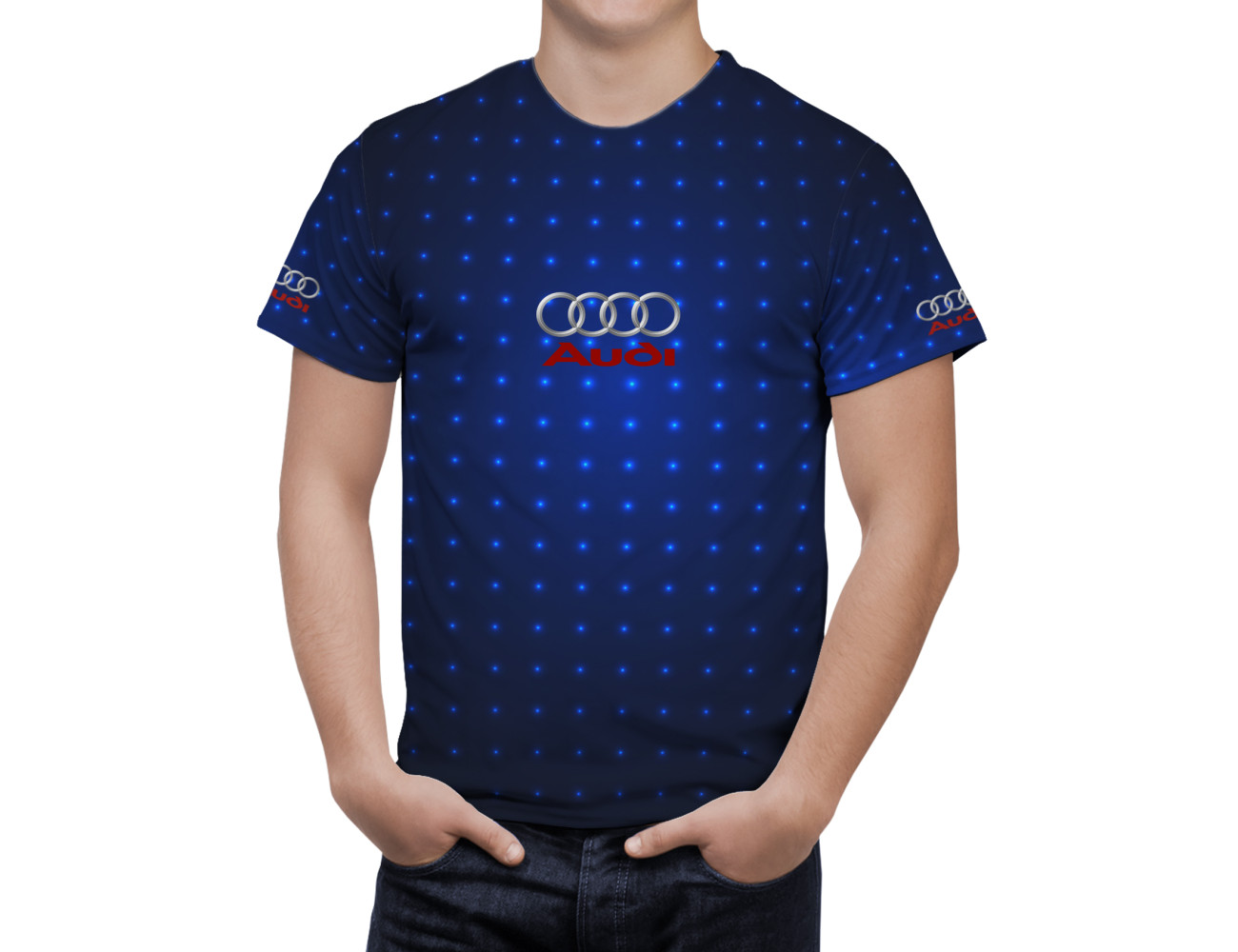 Audi Blau Points T-Shirt