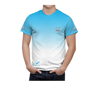 Audi Blau Gradient T-Shirt