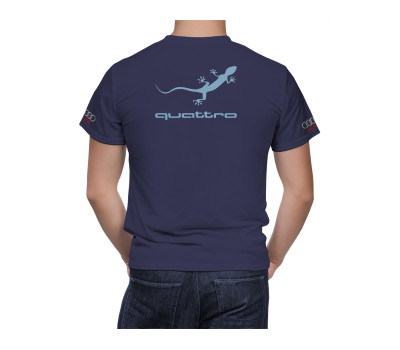 Audi Dunkel Blau T-Shirt