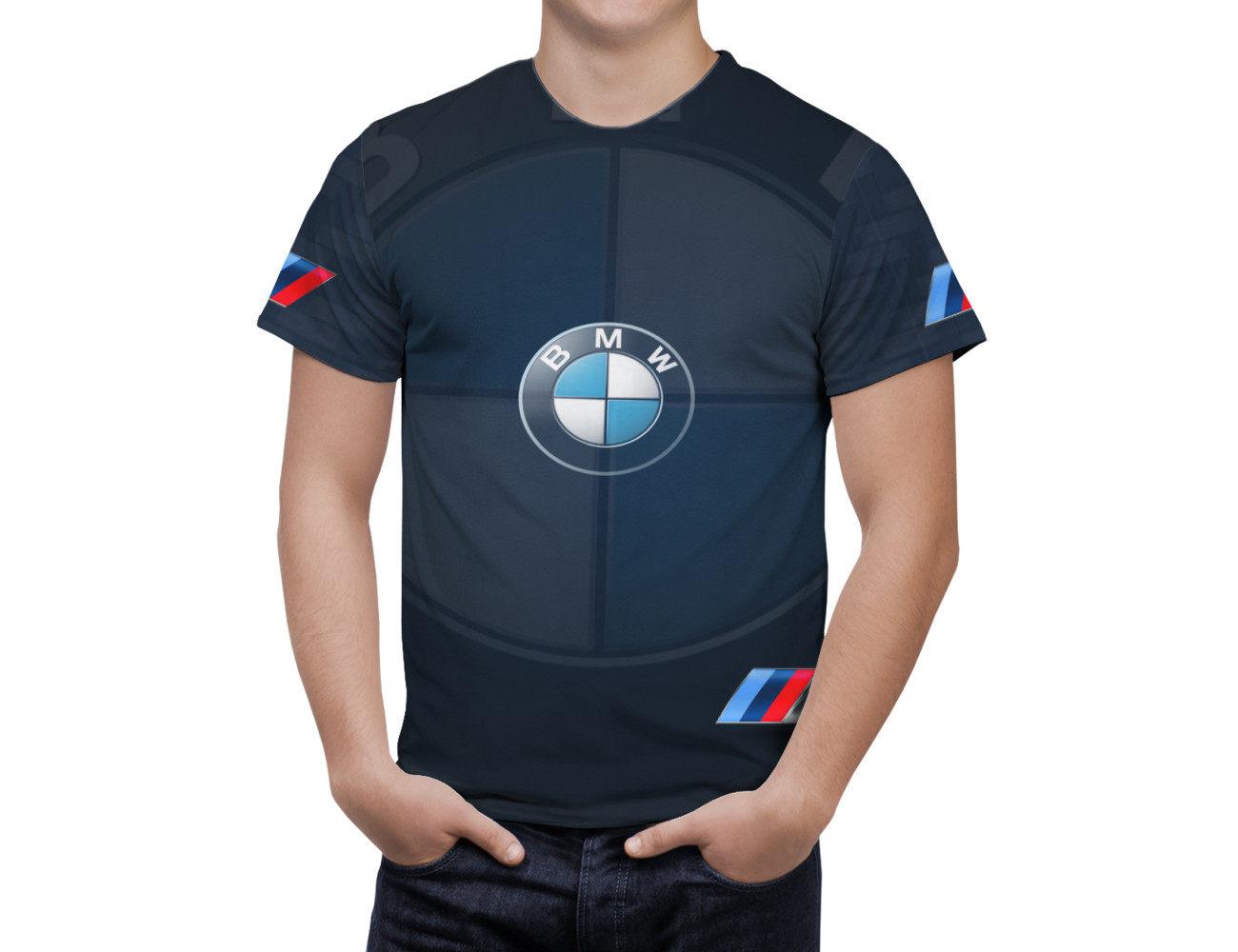 BMW Big Logo Blue T-Shirt