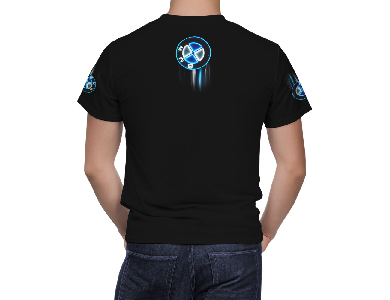 BMW M Power Effect Blue T-Shirt