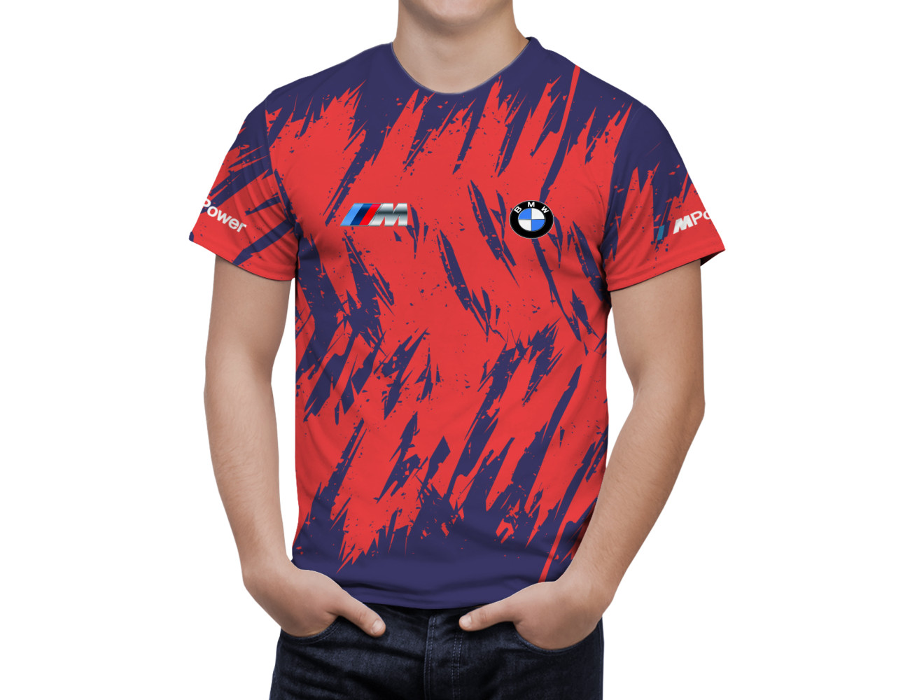 BMW Blue Red M Power T-Shirt