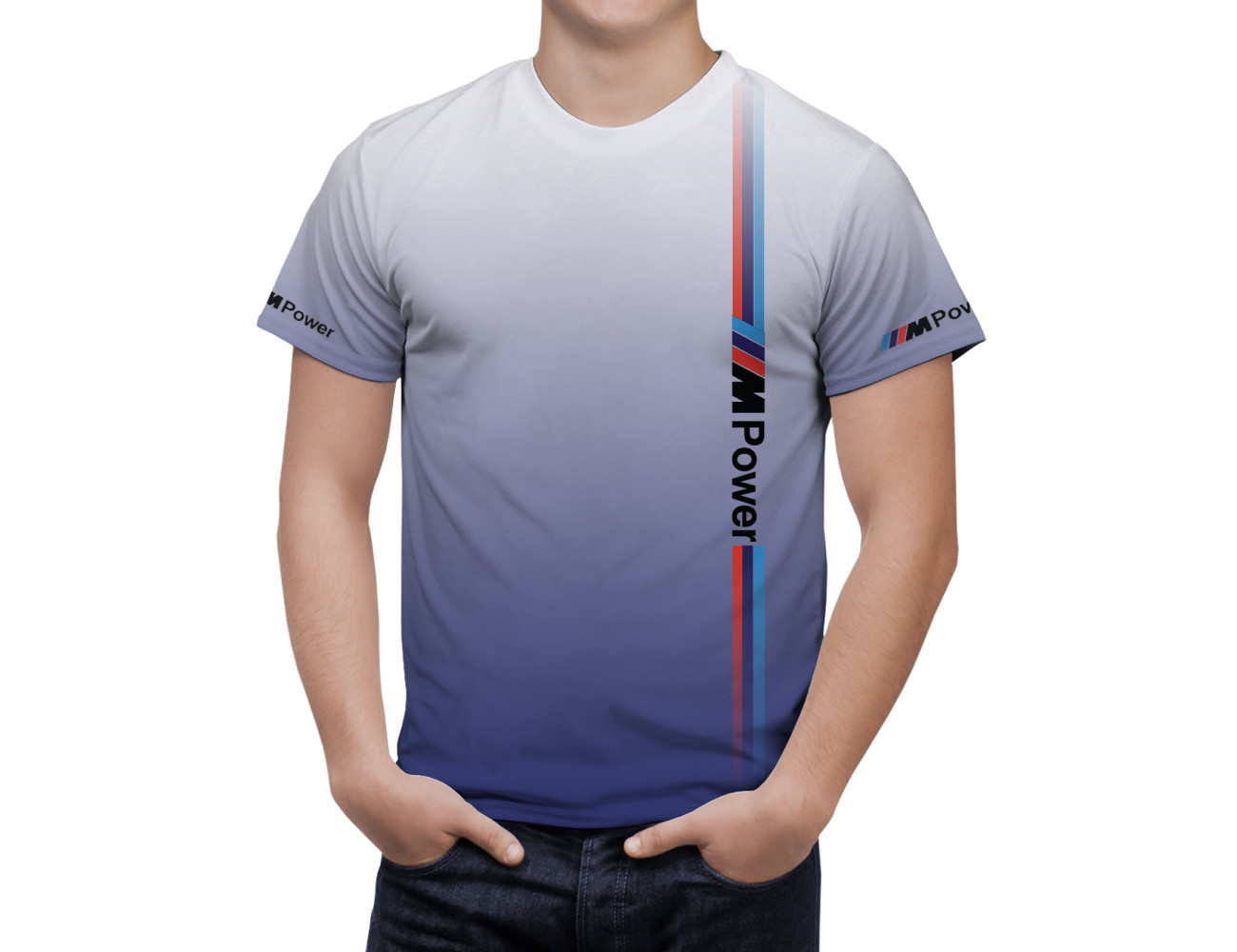 BMW Blue gradient T-Shirt