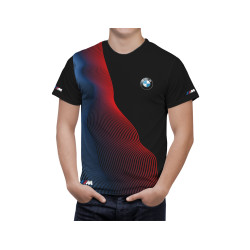 BMW M Power Black Colors Line T-Shirt