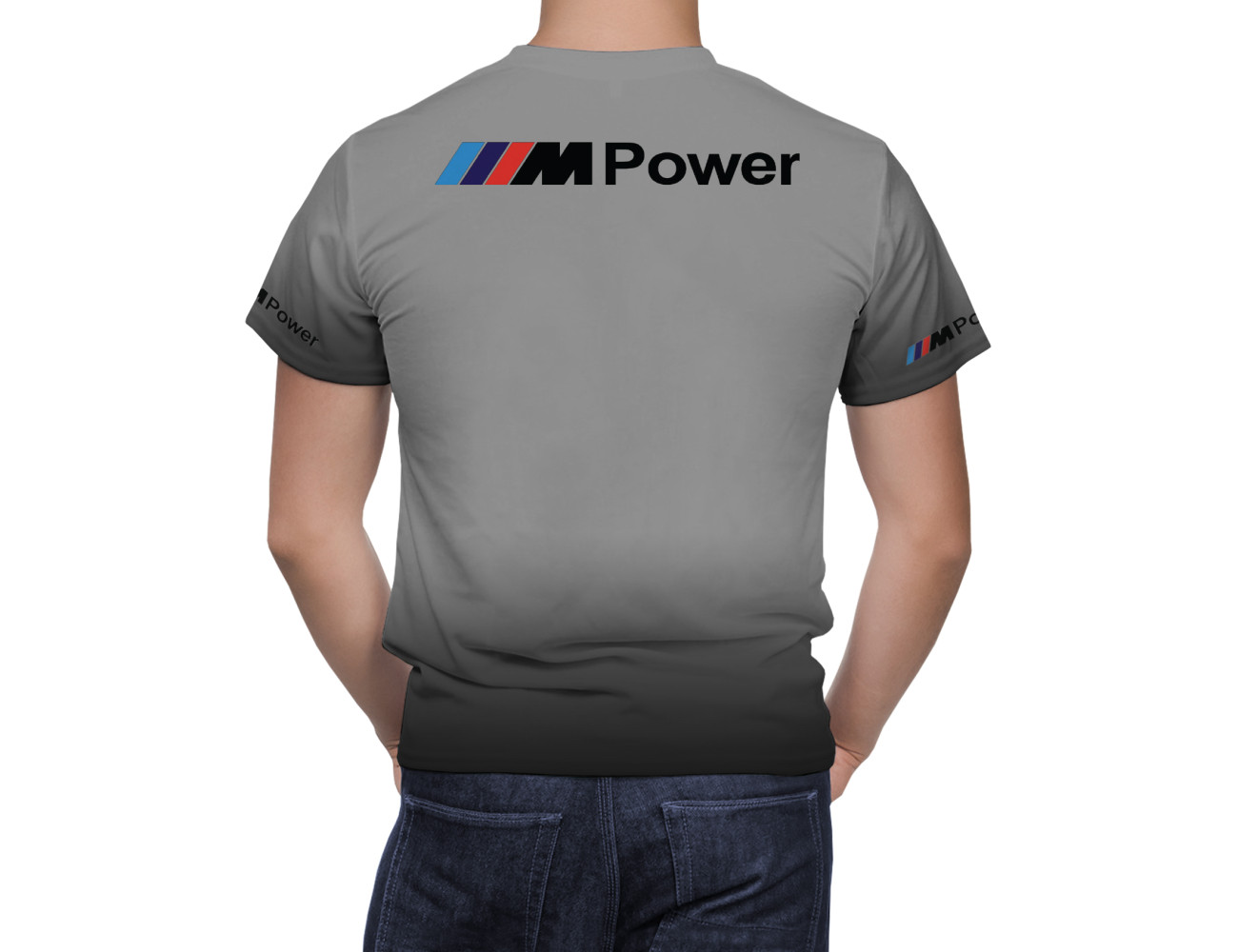 BMW Grey Gradient T-Shirt