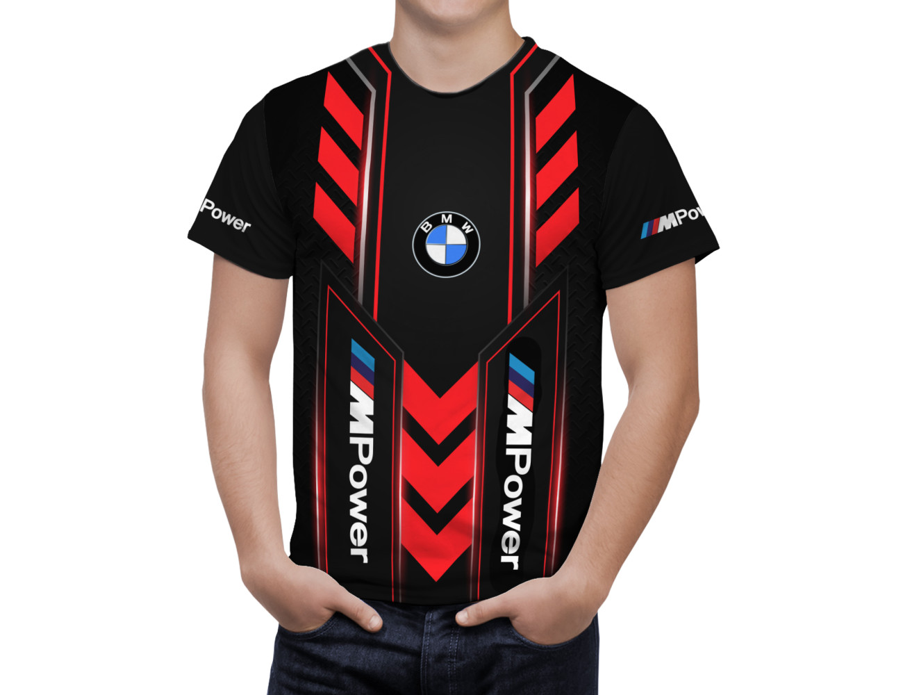 BMW M Power Performance  Black T-Shirt