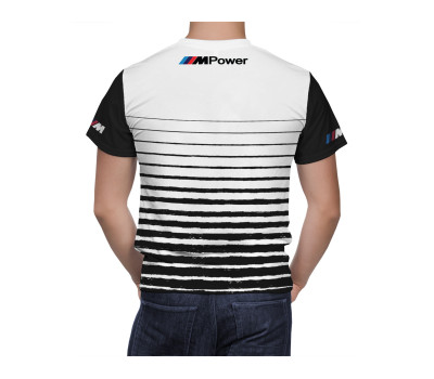 BMW M Power White Line T-Shirt  BMW M Power White Line T-Shirt