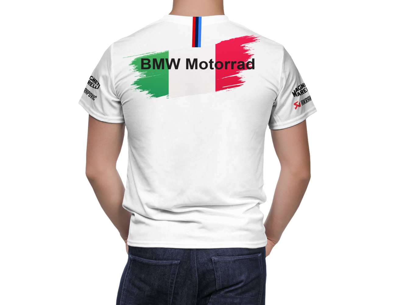 BMW Motorrad Pirelli Akrapovic White T-Shirt