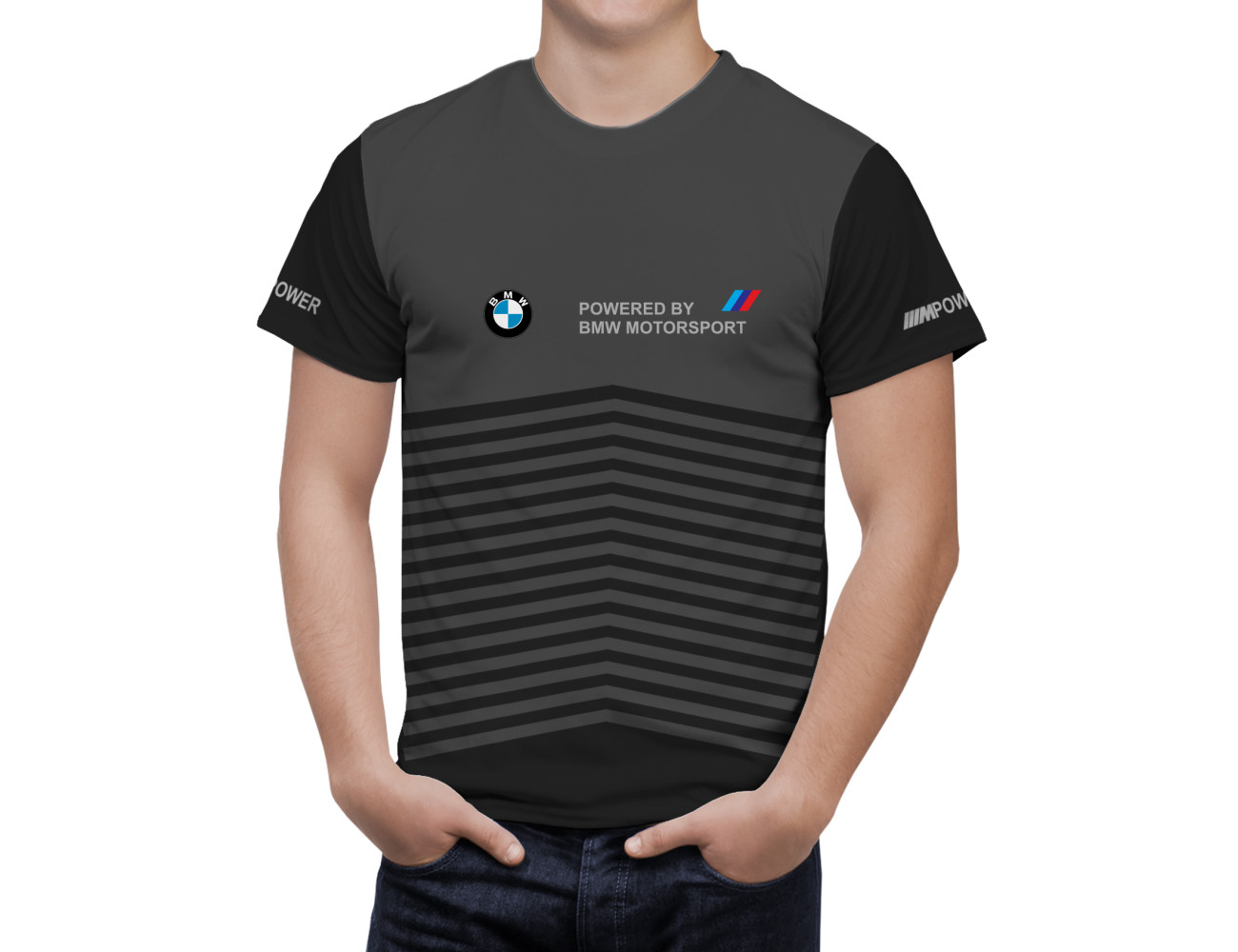 BMW Motorsport Grau T-Shirt