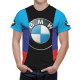 BMW Black Big Logo T-Shirt