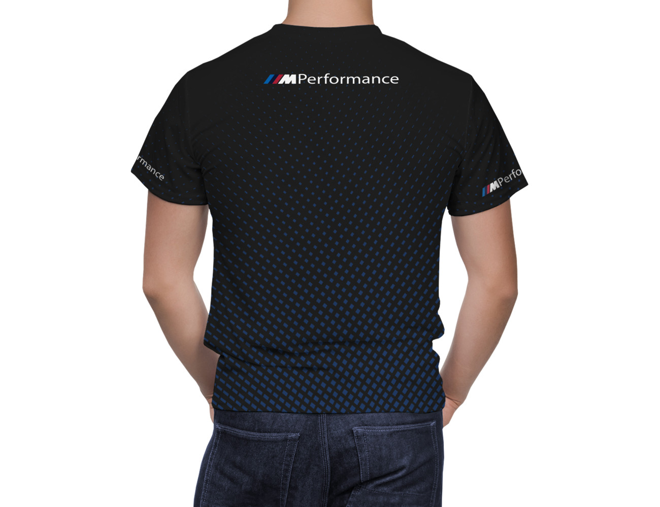 BMW Black Blue Piece T-shirt