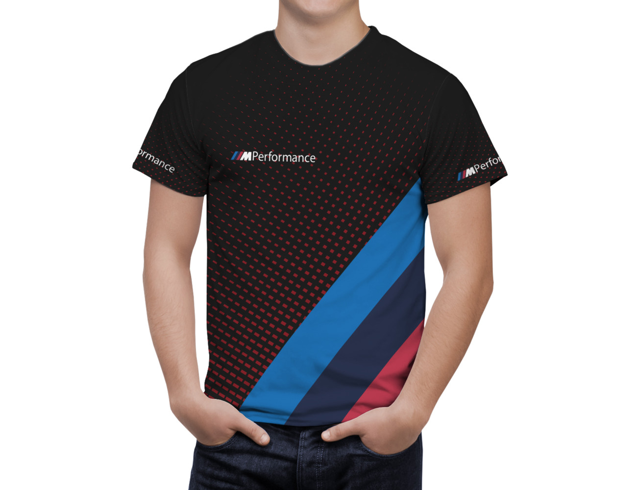 BMW Lines Black T-Shirt