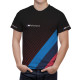 BMW Lines Schwarz T-Shirt