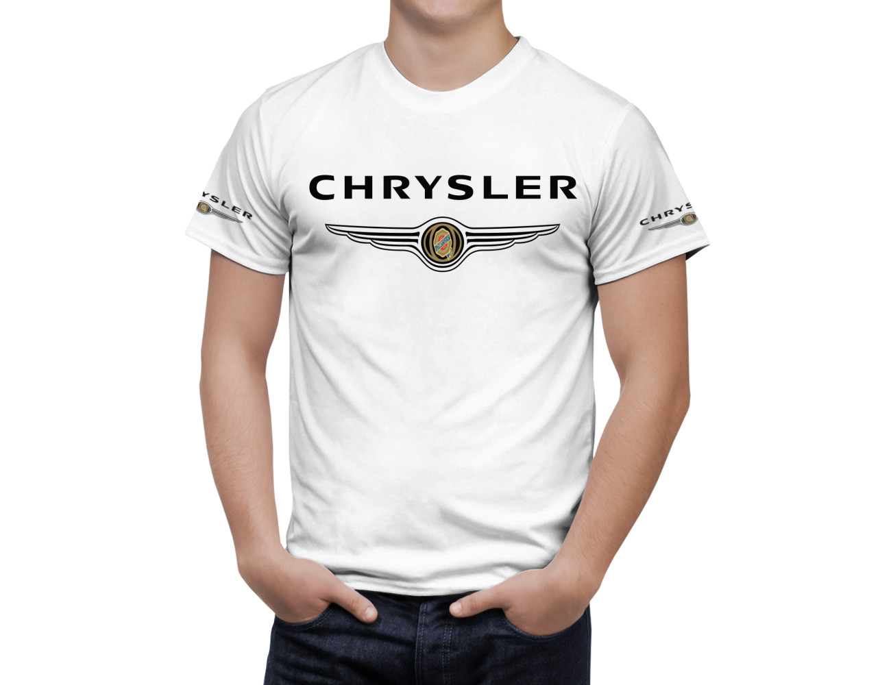 Chrysler White T-Shirt, CWTS--7545