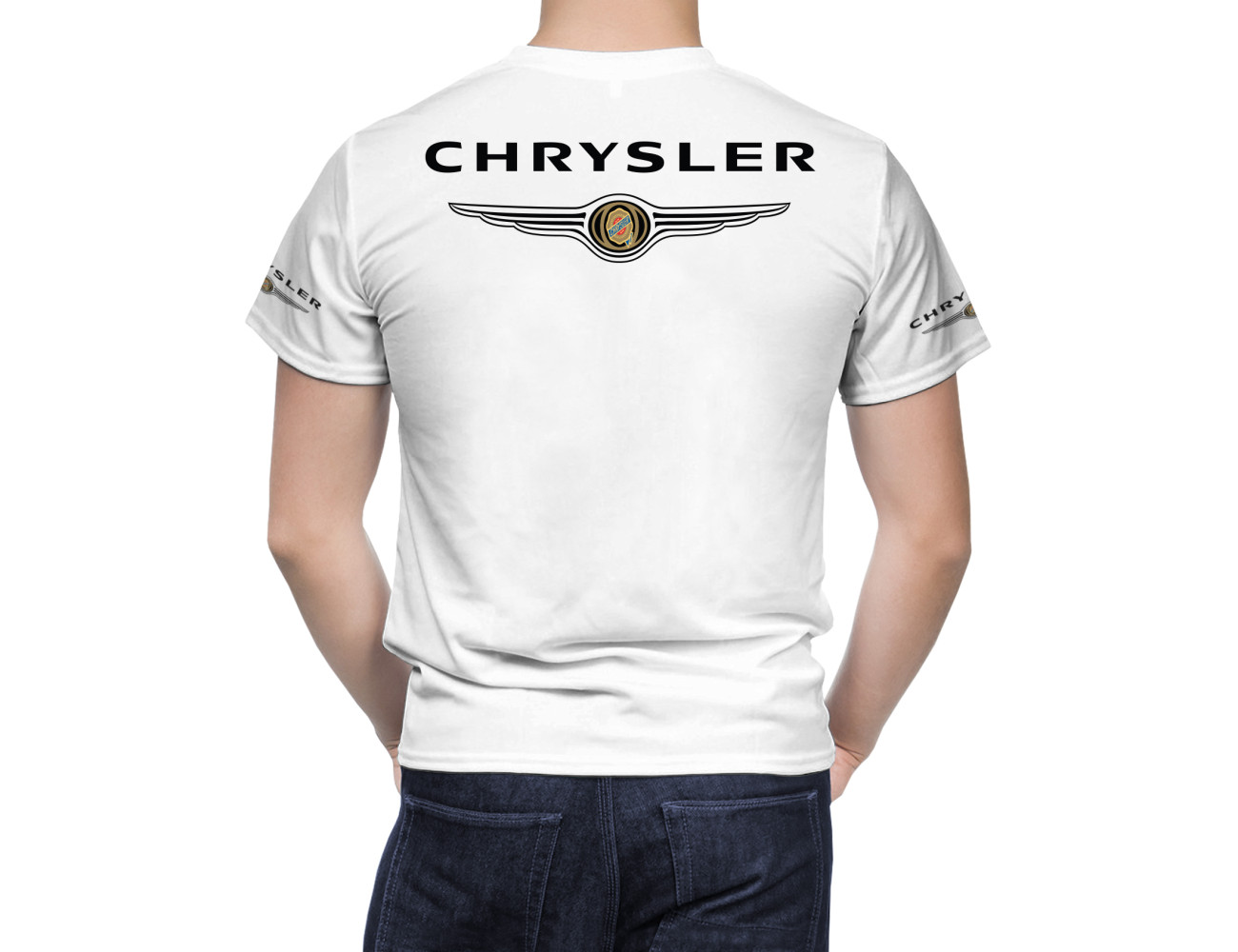 Chrysler White T-Shirt, CWTS--7545