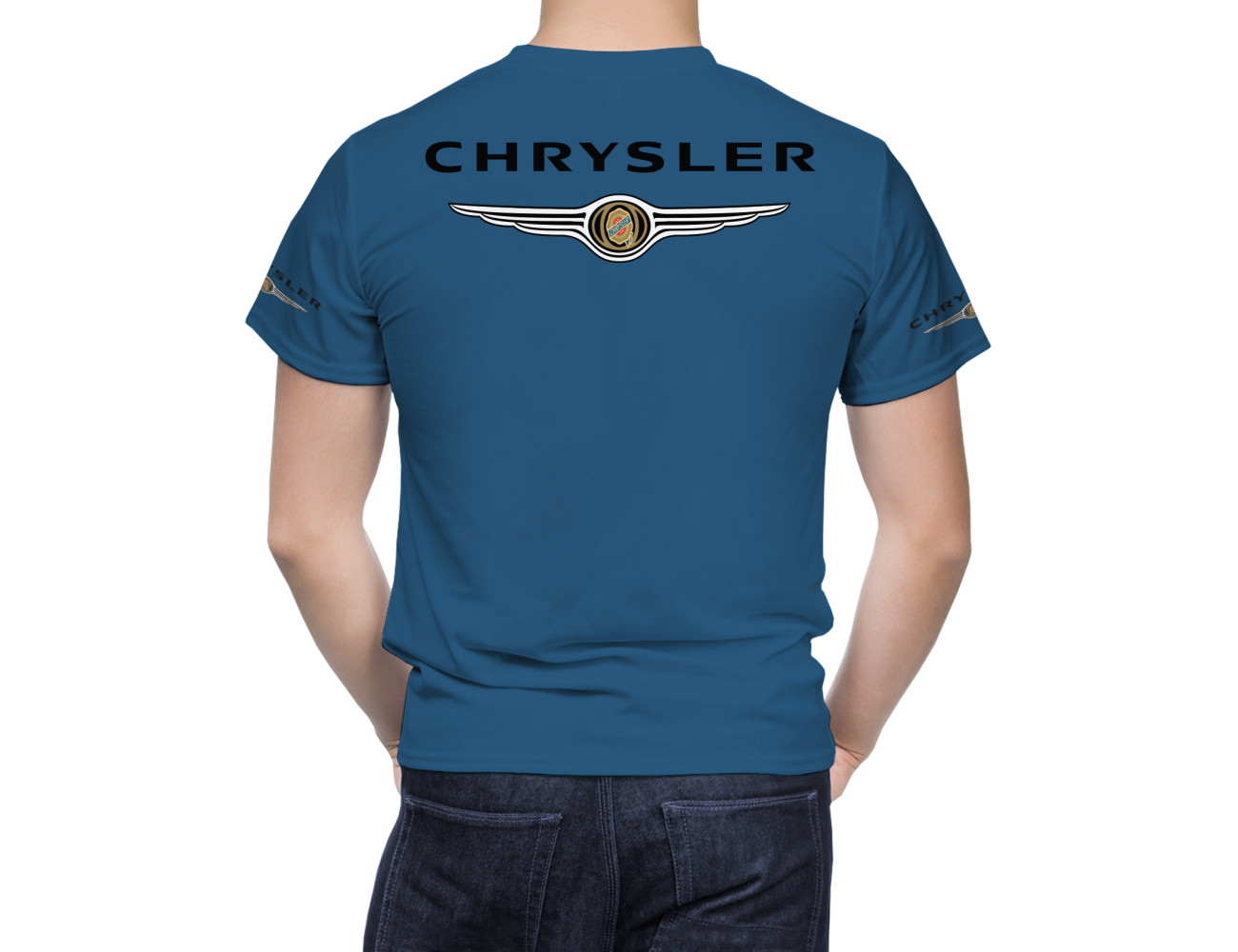 Chrysler Blue T-Shirt, CBTS--8414