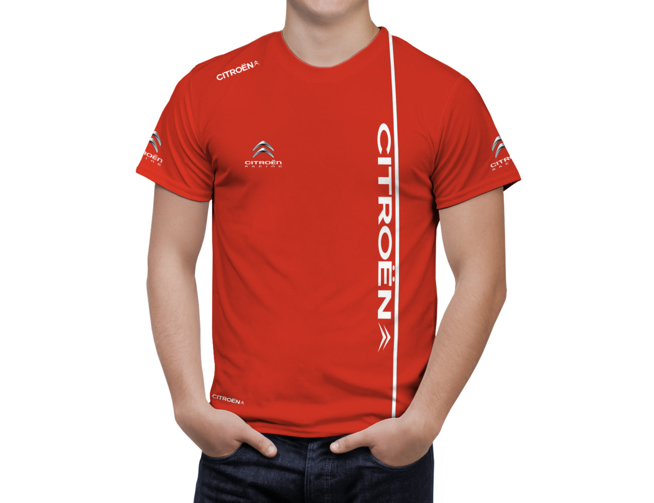 Citroen Red T-Shirt, CRTS--4756