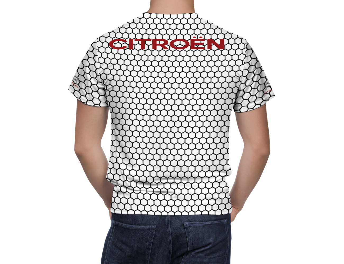 Citroen White Black Shirt