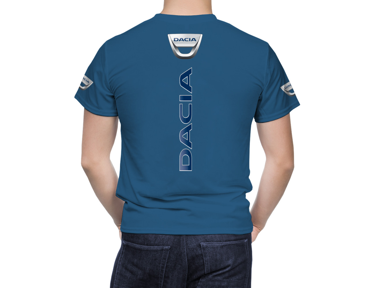 DACIA Blue T-Shirt, DBTS--7215