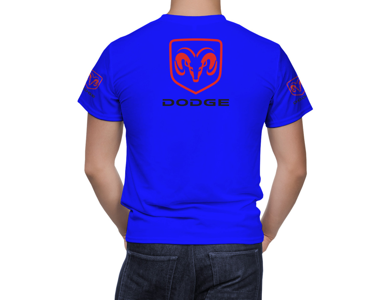 Dodge Blue T-Shirt, DBTS--6332