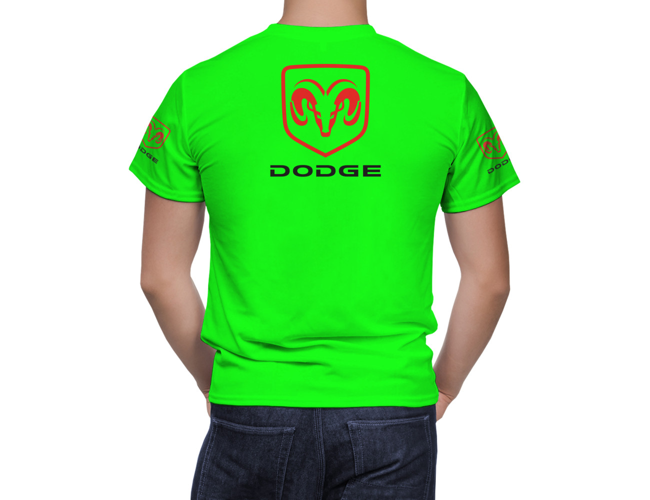 Dodge Lime T-Shirt, DWTS--8314