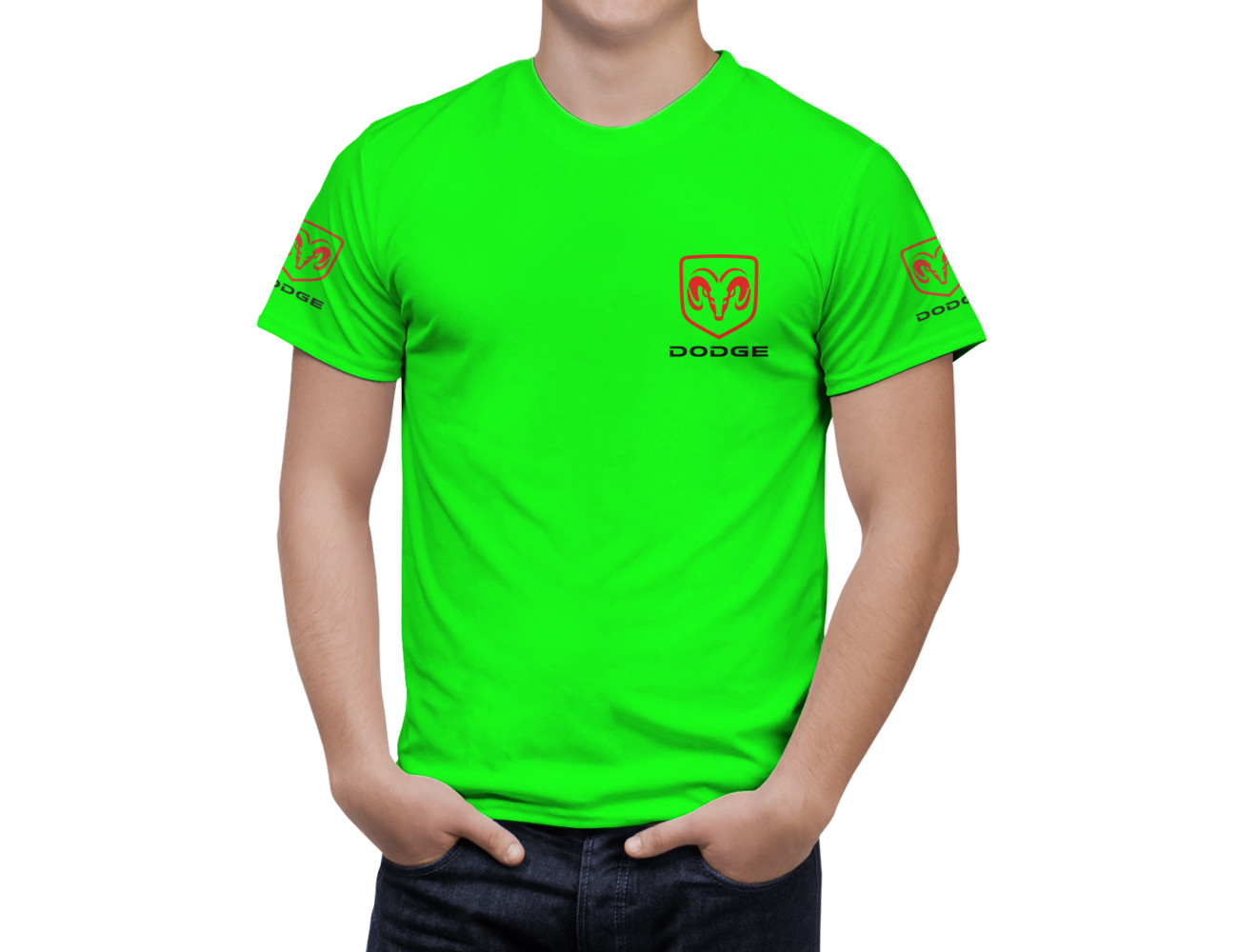 Dodge Lime T-Shirt, DWTS--8314