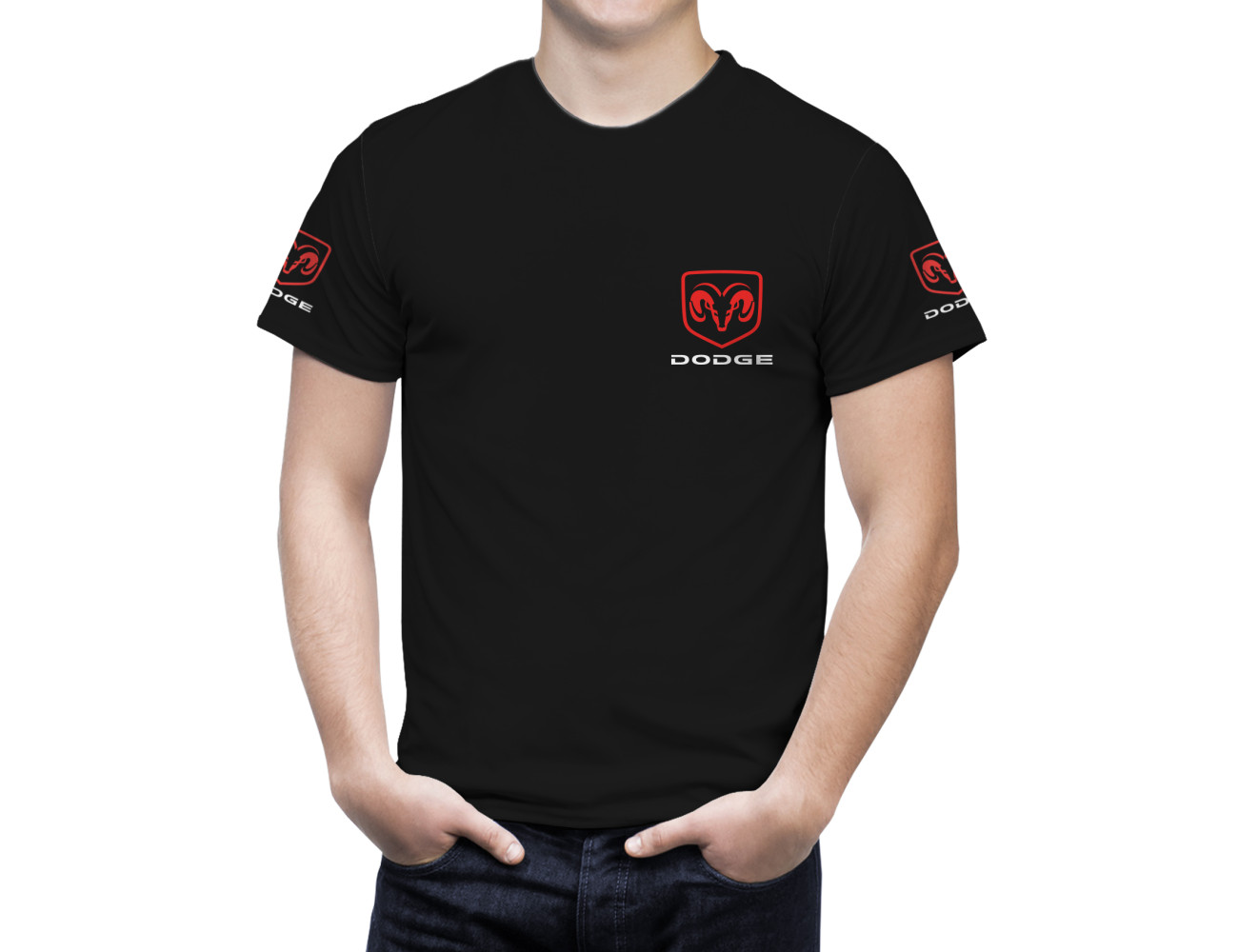 Dodge Black T-Shirt, DBTS--6125