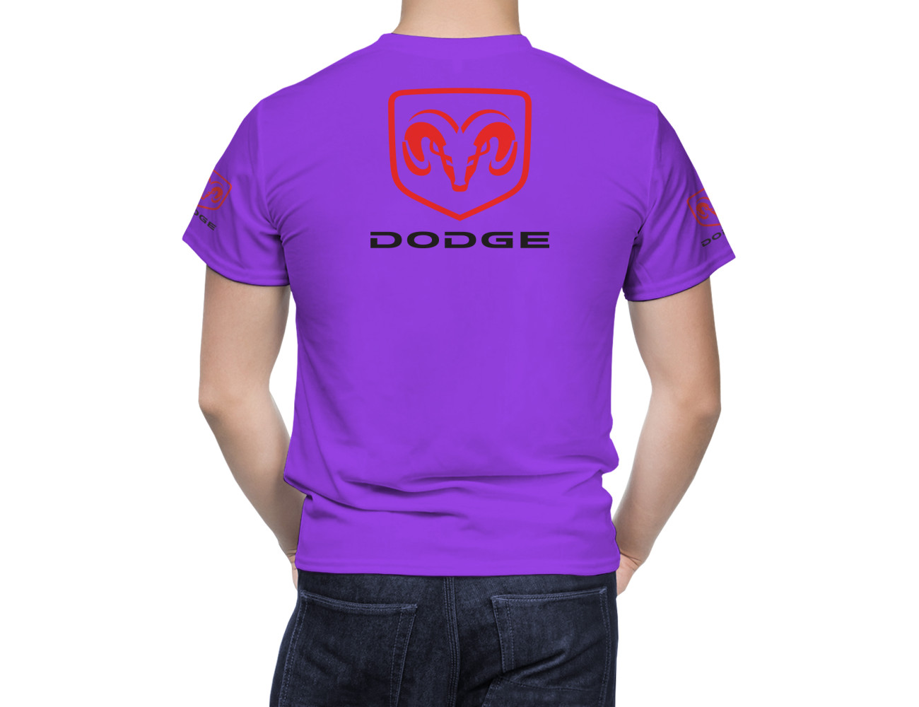 Dodge Purple T-Shirt, DPTS--1073