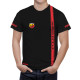 Fiat Abarth Black Red Line T-Shirt