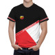 Fiat Abarth Black Red Umbro T-Shirt