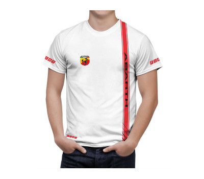 Fiat Abarth White Lines T-Shirt
