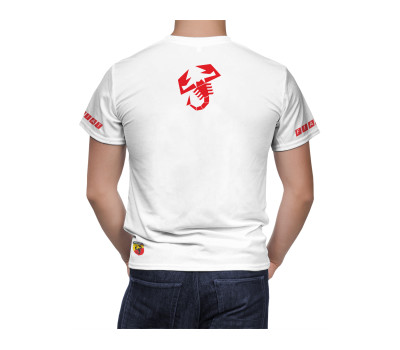 Fiat Abarth White Lines T-Shirt